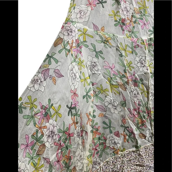 NWT For Love and Liberty 100% Silk Skirt - Picture 2 of 12